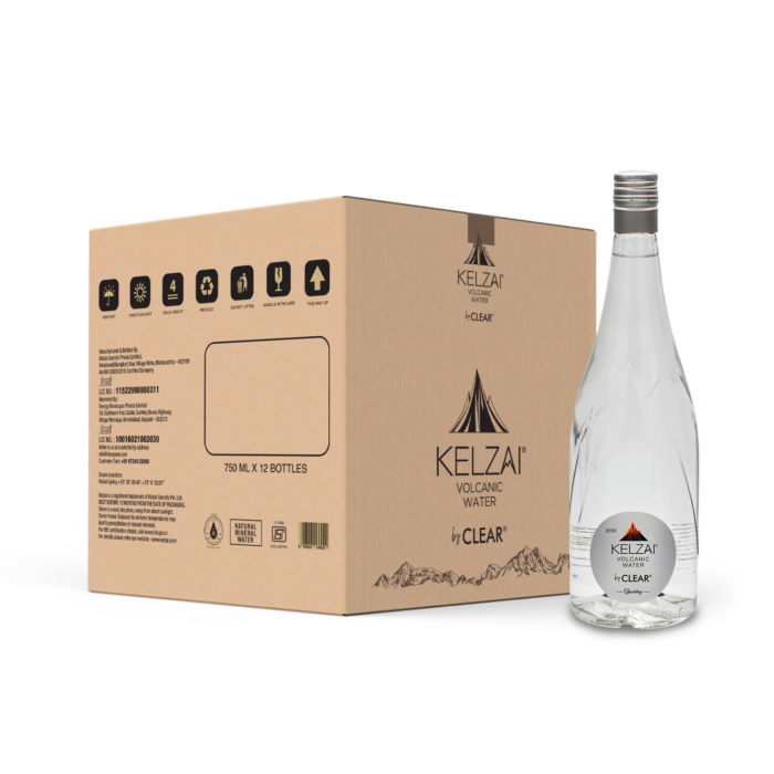 SPARKLING WATER 750 ML ( Pack of 12 bottles )