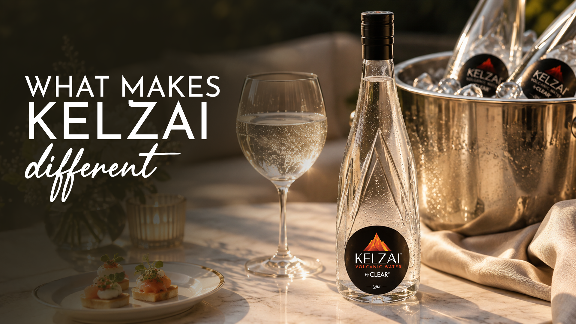 What makes Kelzai bottles water brand Different